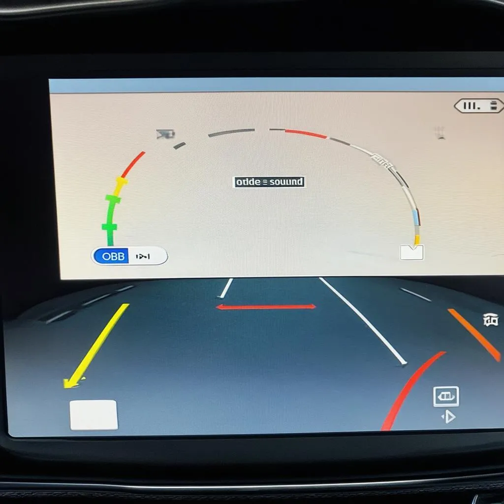 car interior with simulator installation